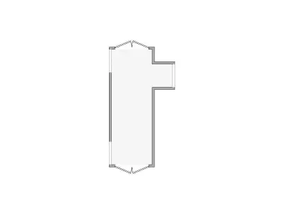 Commercial Interior Sketch - 1-250 SF - Xactimate - Matterport 3D model