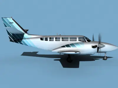 Cessna F406 Caravan II V10 3D model