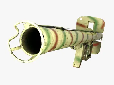 Panzerfaust WW2 Low-poly 3D model