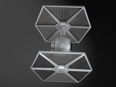 Star Wars TIE-Fighter v1 3D model