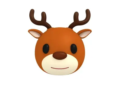 Deer Head 3D model