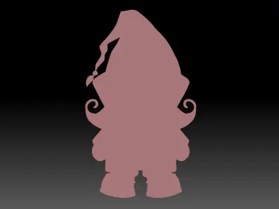 Military Gnome 3D print model