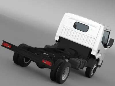 Ashok Leyland Partner Chassi 2015 3D model