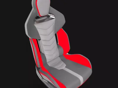 car seat 3D model