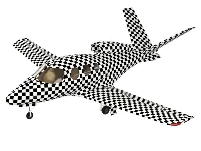 Aircraft Cirrus Vision Jet SF50 3D model