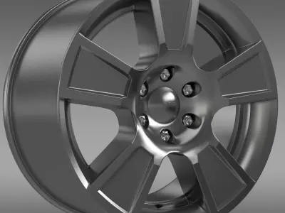 GMC Sierra Regular cab rim 3D model