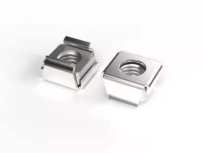 M6 Cage Nut 3D model