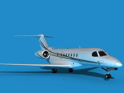 Cessna Citation C700 Longitude V04 3D model