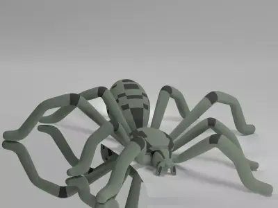 TEGENARIA DOMESTICA 3D print model