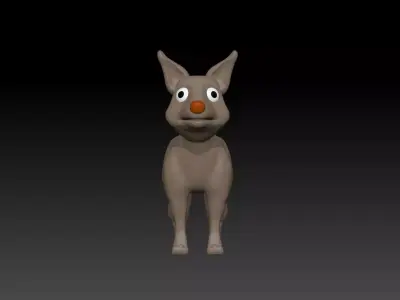 Dog 3D Model 3D model