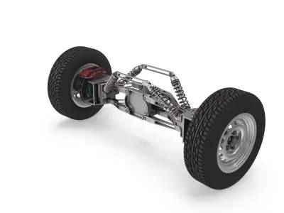 Suspension car 3D model