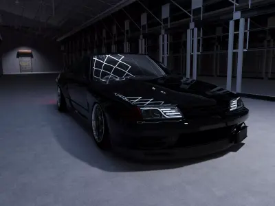 Pre Apocalyptic Nissan Skyline R32 Free 3D model