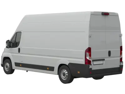 L4H3 Global commercial van 3D model