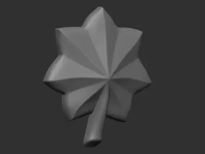 Major or Lieutenant Colonel Badge Free 3D print model