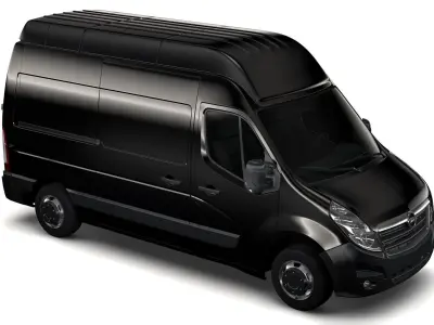 Opel Movano L2H3 Van 2016 3D model