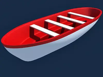 Free Lifeboat Free 3D model