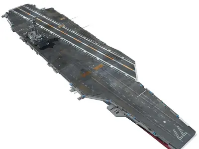 Set of Military Carriers 3D model