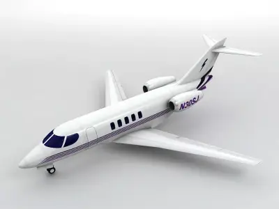 Sino Swearing SJ-30 Aircraft Low-poly 3D model