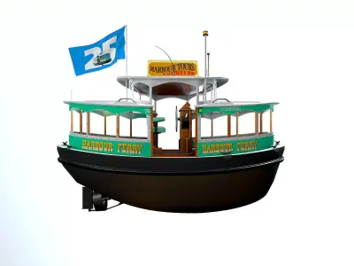 Harbour Ferry 3D model