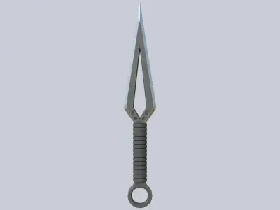 Kunai Low-poly 3D model