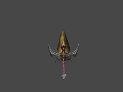 Zeloeman Sword A 55 Low-poly 3D model