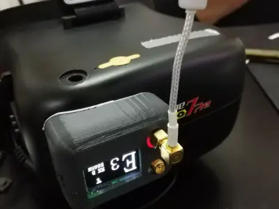 Eachine VR-007 Pro upgrade with Eachine PRO58 RX 3D print model