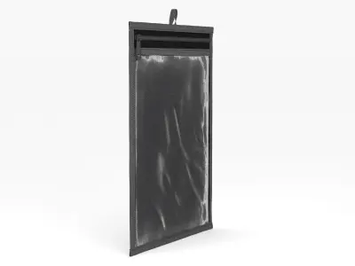 Packaging metal wall hanging 3D model