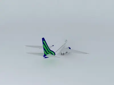 IAMC Boeing 737 300F 2321 Free 3D model