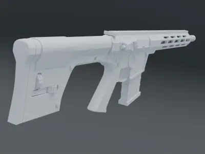 Zbroyar Z-10 UAR-10 Game-Ready Low-poly 3D model