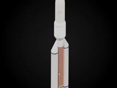 Andrews Space ETOS Rocket 3D model