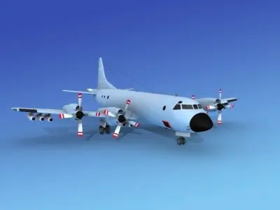 Lockheed P-3 Orion Royal Canadian Navy 3D model