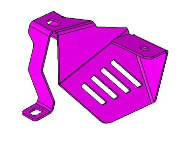 Antenna Mounting Bracket 3D model