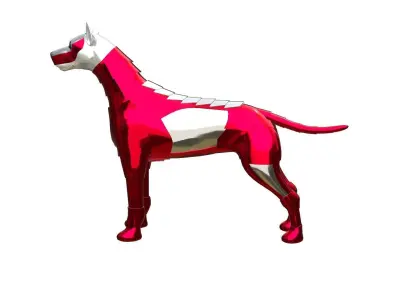 Dog Sci-fi Armor 3D model buy