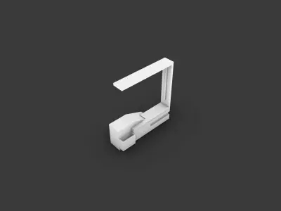 Information desk Free 3D model