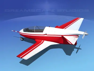 Bede Bd-5 Microplane V03 3D model