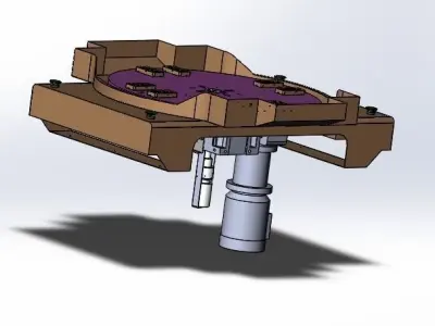 Cam rotate platform 3D model