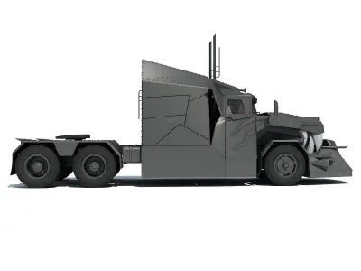 Concept Truck Black 3D model