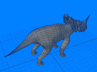Centrosaurus triceratops 3D model