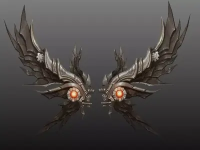 Wing Erap 09 Free low-poly 3D model