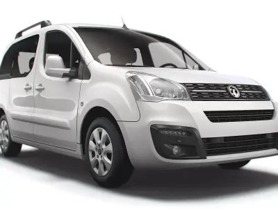 Vauxhall Combo Life L1 2017 3D model