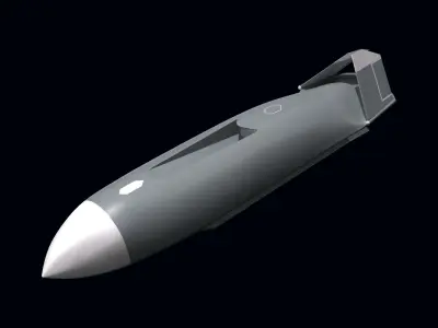 UCAV Molniya 3D model