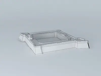 CASTLE-FORTRESS SANTA POLA Free 3D model