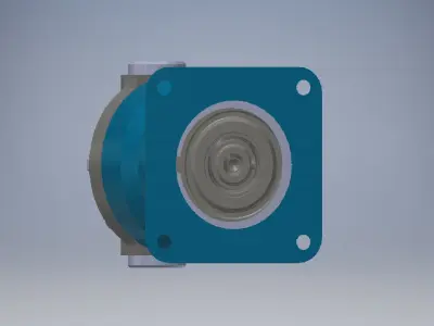 Hydraulic motor type 210 3d model 3D model