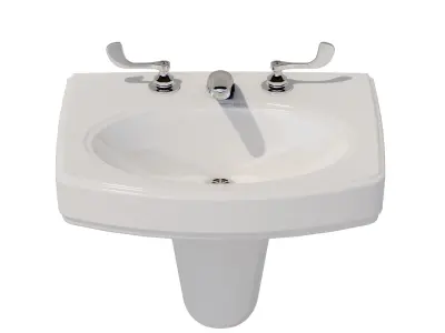 Sink-001 bathroom sink 3D model