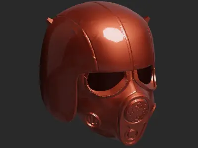 Stalker Military Helmet 3D print model
