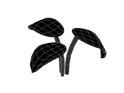 Plant v1 002 Low-poly 3D model