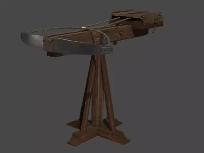 Old ballista Free 3D model