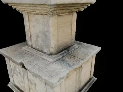 Korean Traditional Pagoda SeokTop 3D model