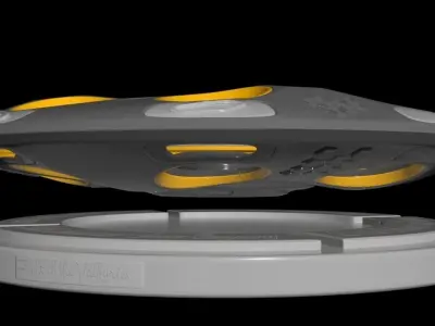 Flight of the Valkyries - EVTOL Concept 3D model