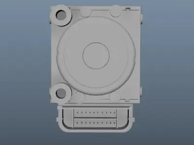 electronic part 1 3D model